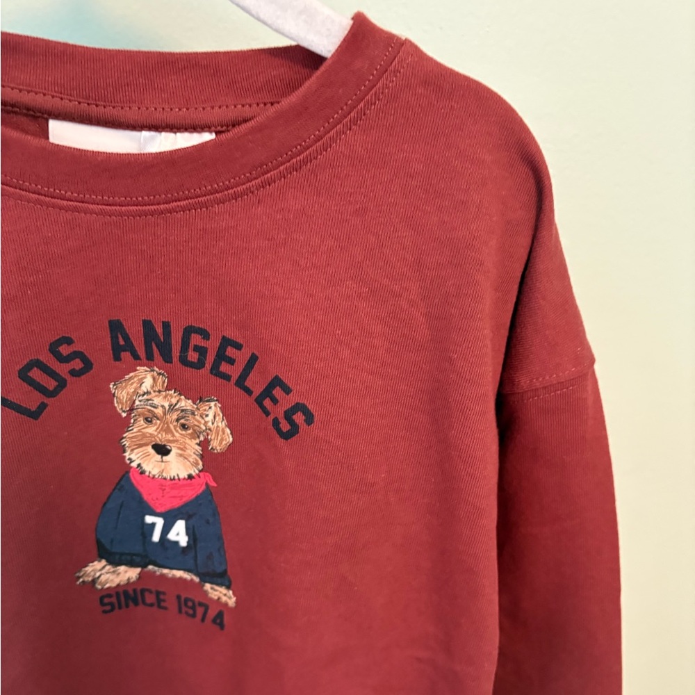 ZARA PRINTED T-SHIRT WITH DOG AND NUMBER - Picture 7 of 11